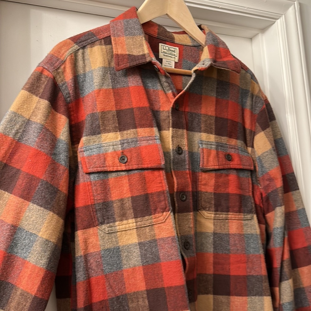 Men's Chamois Shirt, Traditional Fit, Plaid